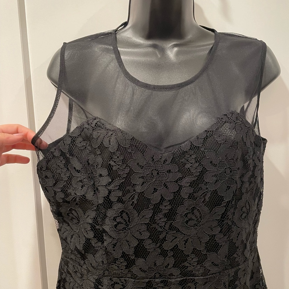 NWT Ark & Co Chantilly Lace Romper Black - Picture 3 of 6